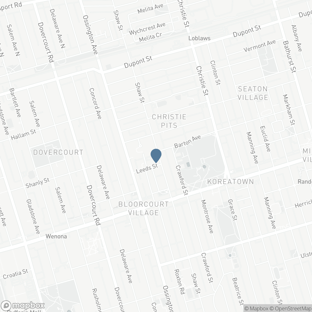 842 SHAW STREET, Toronto, Ontario M6G 3M2